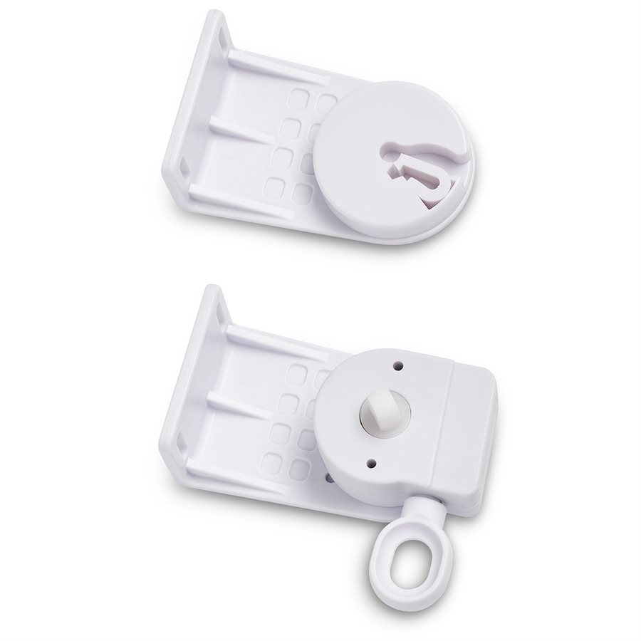 PVC Crank Install Bracket (8' Drop) - White