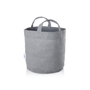 Single 5-Gallon Grow Bag - Steel Grey