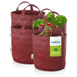 4-Pack 10-Gallon Grow Bag - Brick