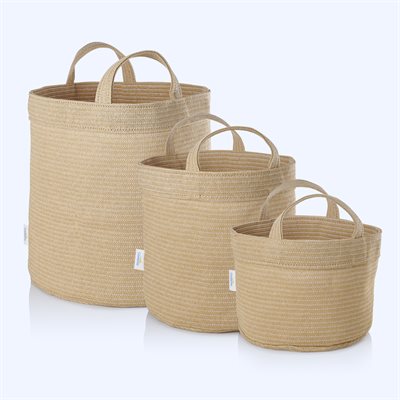 3-Pack All Sizes Sm, Md, Lg Utility Bags - Desert Sand