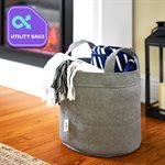 2-Pack Medium & Large Utility Bags - Steel Grey