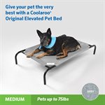 Original Elevated Pet Bed - Medium - Grey