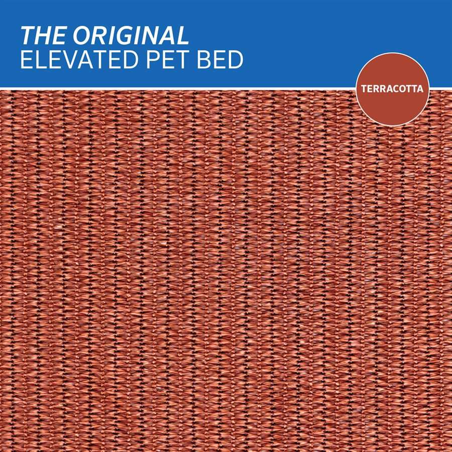 Original Elevated Pet Bed Cover - Large - Terracotta